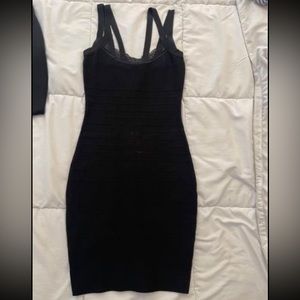 EVERYTHING HAS TO GO - Make an offer - 
Marciano black bandage dress in XS